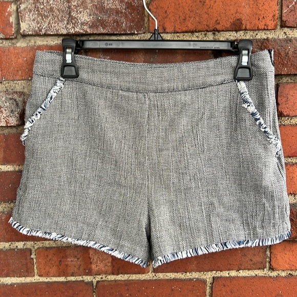 Ethereal Shorts With Fringe - Picture 1 of 7